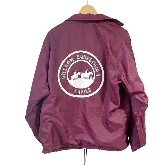 Dunbrooke Oregon Equestrian Trails Women Vintage Button Down Jacket Medium - Picture 1 of 6